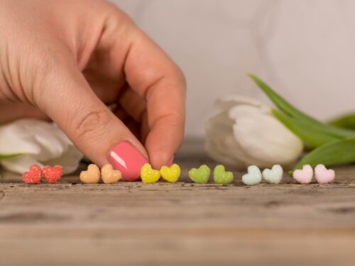 Mali uhani Bonbončki